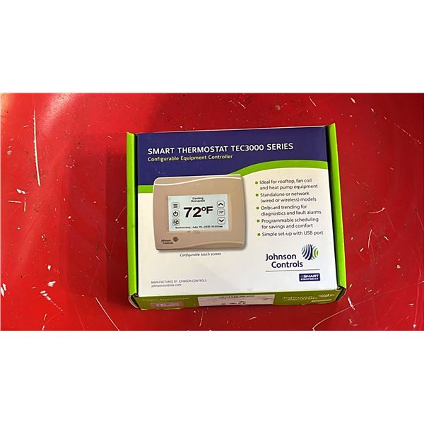 *NEW* JOHNSON CONTROLS SMART THERMOSTAT TEC3000 SERIES
