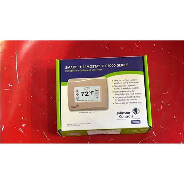 *NEW* JOHNSON CONTROLS SMART THERMOSTAT TEC3000 SERIES