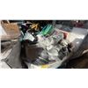 Image 2 : PALLET OF ASSORTED ITEMS INCLUDING; DESK FANS, PARABOLIC HEATERS BOOGIE BOARDS & MORE