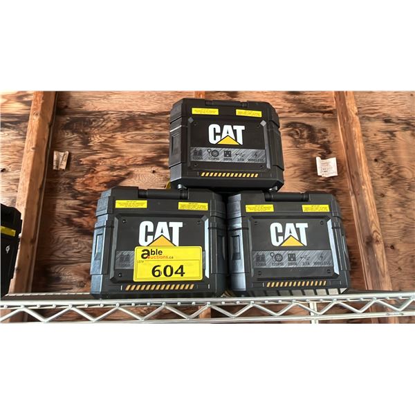 (3) CAT POWER STATIONS (UNKNOWN WORKING CONDITION, MAY BE MISSING PARTS & PIECES)