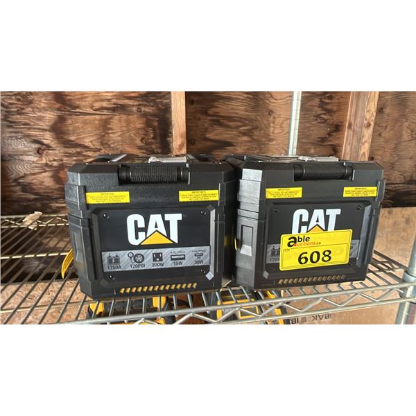(2) CAT POWER STATIONS (UNKNOWN WORKING CONDITION, MAY BE MISSING PARTS & PIECES)