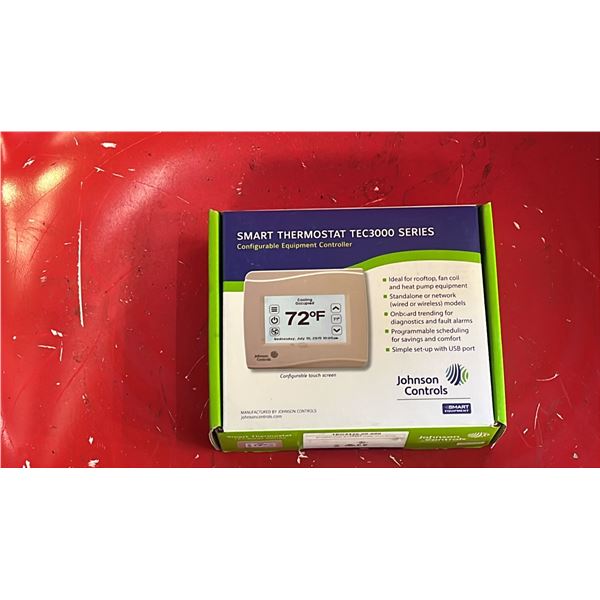 *NEW* JOHNSON CONTROLS SMART THERMOSTAT TEC3000 SERIES