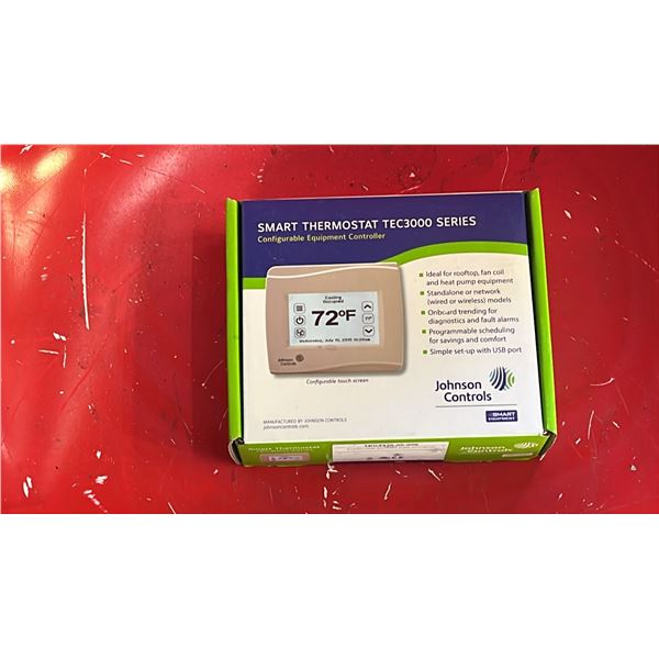 *NEW* JOHNSON CONTROLS SMART THERMOSTAT TEC3000 SERIES