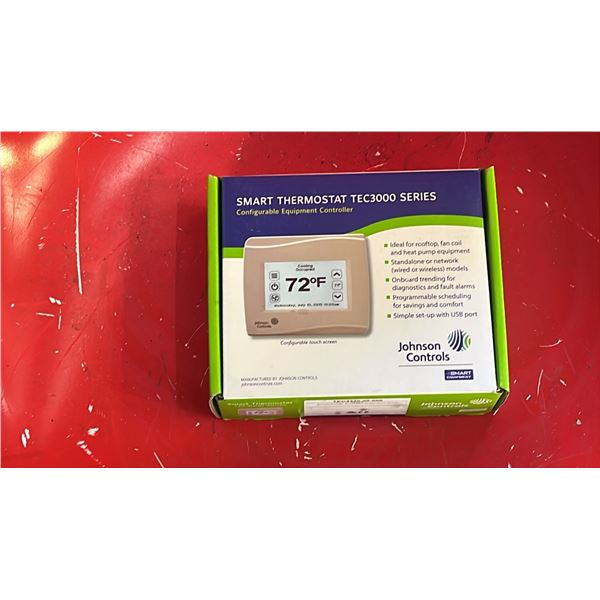 *NEW* JOHNSON CONTROLS SMART THERMOSTAT TEC3000 SERIES