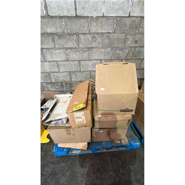 PALLET OF ASSORTED AUTOMOTIVE PARTS; MERCEDES & MORE