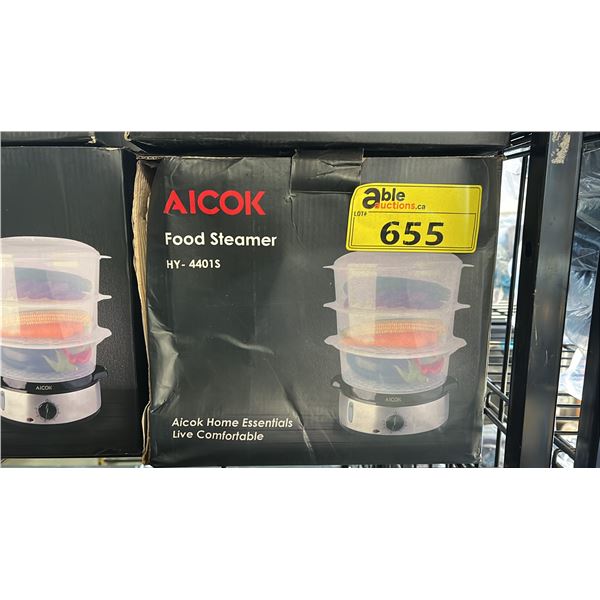 *NEW IN BOX* AICOK FOOD STEAMER HY-4401S