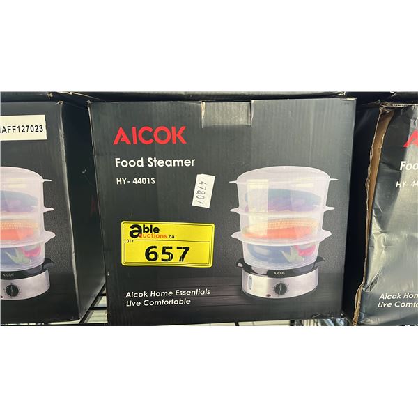 *NEW IN BOX* AICOK FOOD STEAMER HY-4401S