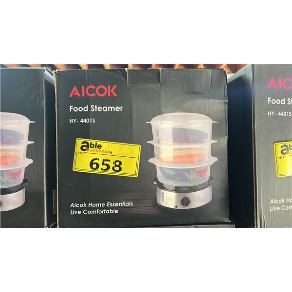*NEW IN BOX* AICOK FOOD STEAMER HY-4401S