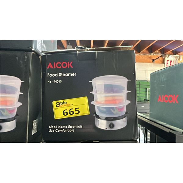 *NEW IN BOX* AICOK FOOD STEAMER HY-4401S