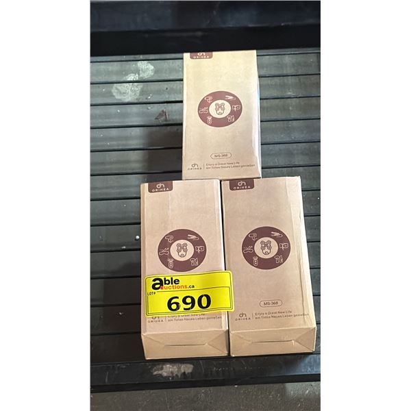*NEW IN BOX* (3) ORIHEA ELECTRIC SHAVERS: MS-368