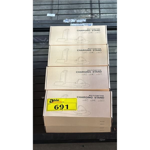 *NEW IN BOX* (8) MULTI-FUNCTION CHARGING STANDS FOR IPHONE/WATCH/AIRPODS