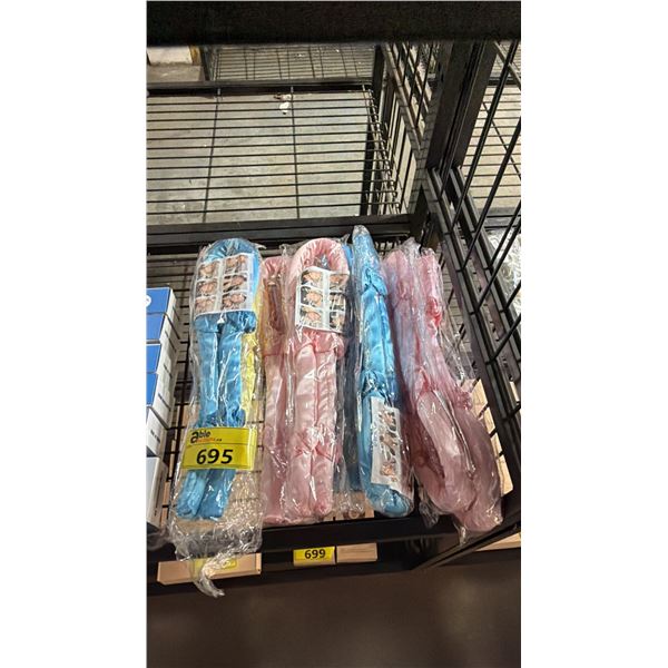 *NEW* (8) HEATLESS CURLING RODS