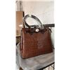 Image 2 : *NEW* (2) CROCODILE PATTERN PURSES