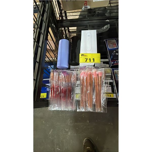 *NEW* (2) PORTABLE STERILIZER WANDS & (9) ASSORTED MAKEUP BRUSH SETS