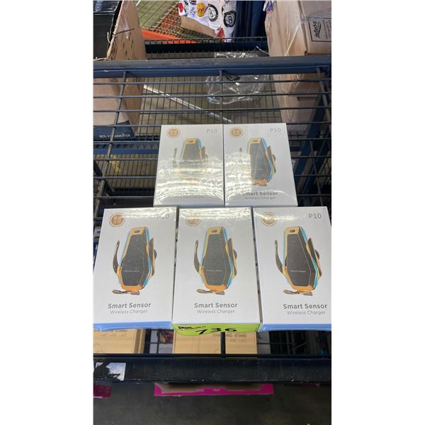 *NEW IN BOX* (5) P10 SMART SENSOR WIRELESS CHARGERS