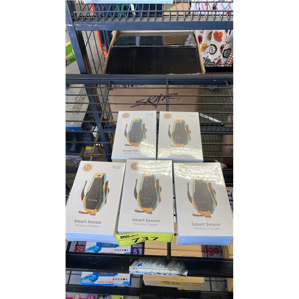 *NEW IN BOX* (5) P10 SMART SENSOR WIRELESS CHARGERS