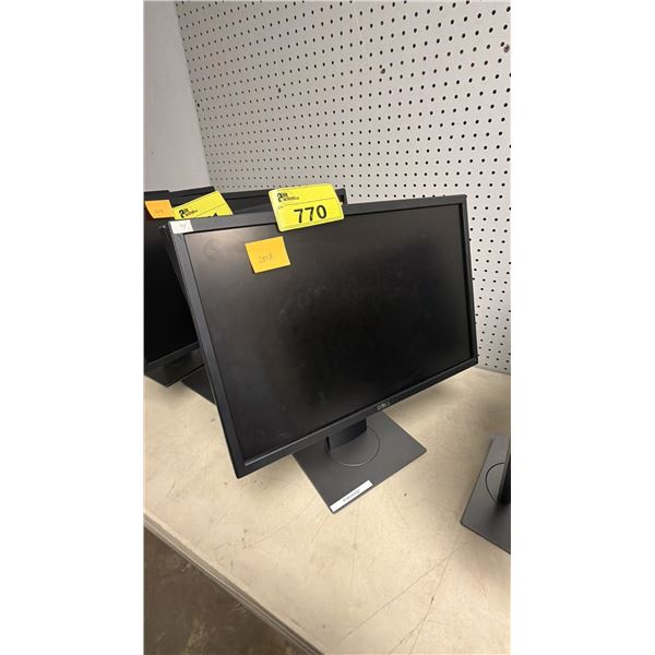 2018 DELL 22  MONITOR WITH POWER CABLE: MODEL P2217
