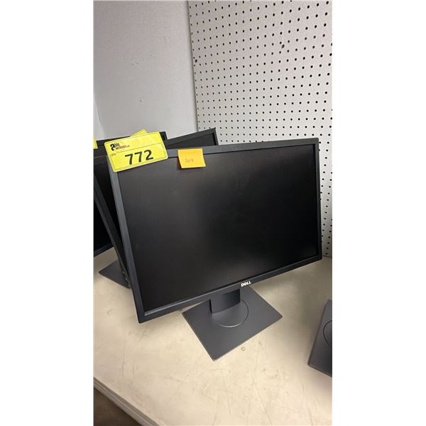2018 DELL 22  MONITOR WITH POWER CABLE: MODEL P2217