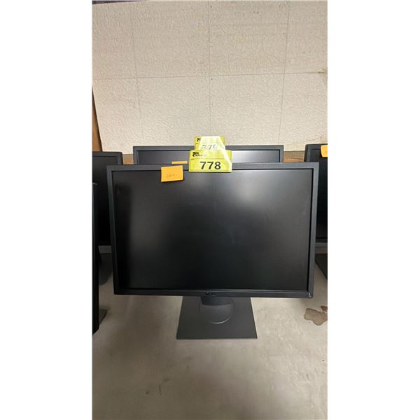 2017 DELL 22  MONITOR WITH POWER CABLE: MODEL P2217