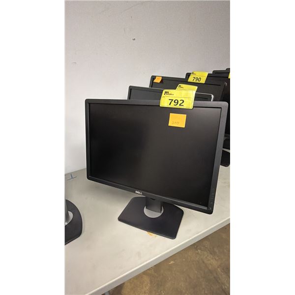 2014 DELL 22" MONITOR WITH POWER CABLE: MODEL P2213F