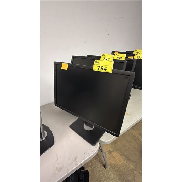 2014 DELL 22" MONITOR WITH POWER CABLE: MODEL P2213F