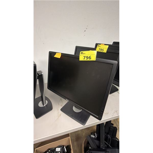 2014 DELL 22" MONITOR WITH POWER CABLE: MODEL P2213F