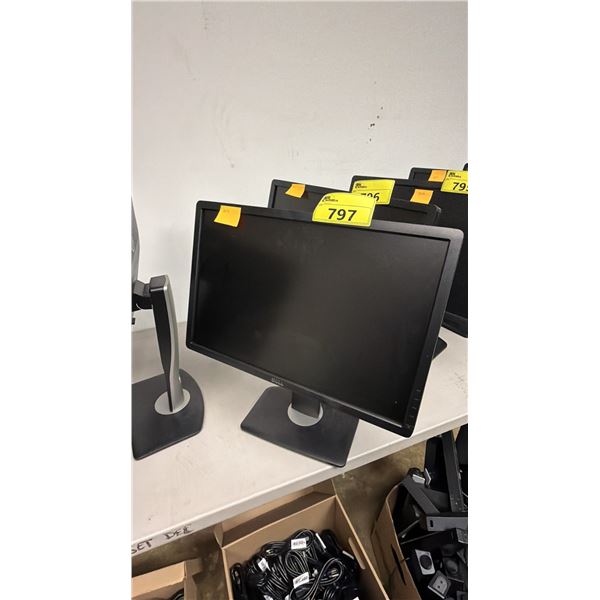 2014 DELL 22" MONITOR WITH POWER CABLE: MODEL P2213F