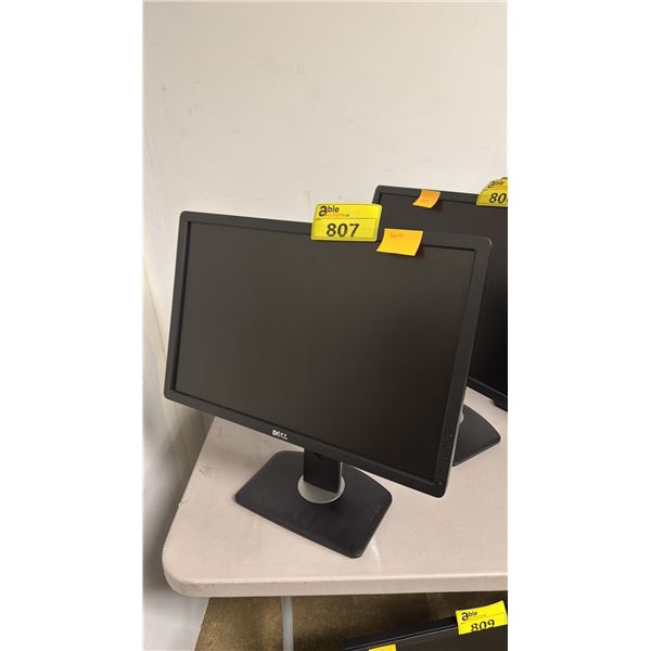 2012 DELL 22" MONITOR WITH POWER CABLE: MODEL P2213T
