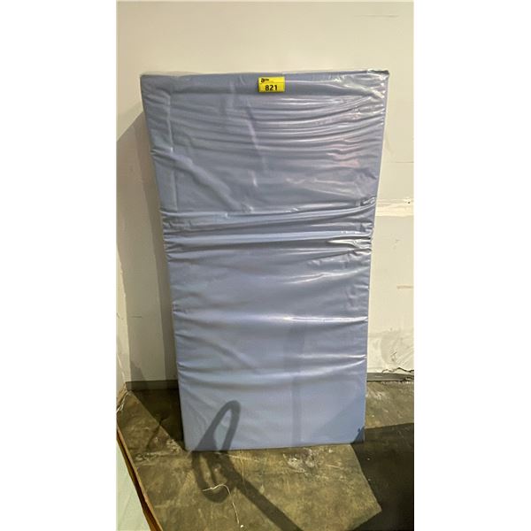 PAIR OF NYLON COVERED INSTITUTIONAL FOAM MATTRESSES - 73"L X 40"W X 6"D
