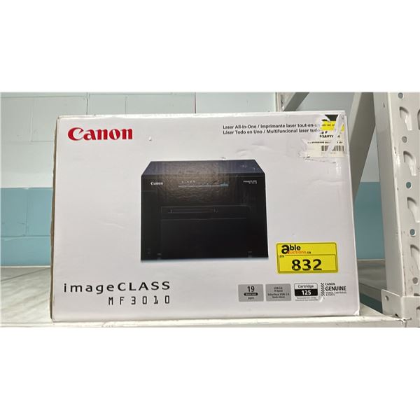 CANON IMAGE CLASS MF3010 LASER ALL-IN-ONE PRINTER