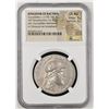 Image 2 : BACTRIA: Eukratides I Megas, ca. 170-145 BC, AR tetradrachm (16.92g), NGC Choice AU