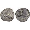 Image 1 : CALABRIA: Tarentum, AR nomos (didrachm), ca. 302-280 BC, NGC Choice VF