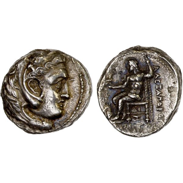 SELEUKID KINGDOM: Seleukos I Nikator, 312-281 BC, AR drachm (3.83g), Ekbatana, ca. 311-295 BC, VF-XF
