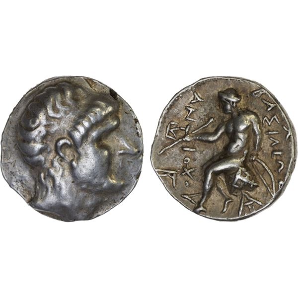 SELEUKID KINGDOM: Antiochos II Theos, 261-246 BC, AR tetradrachm (16.90g), Alexandria in Aria (Artac