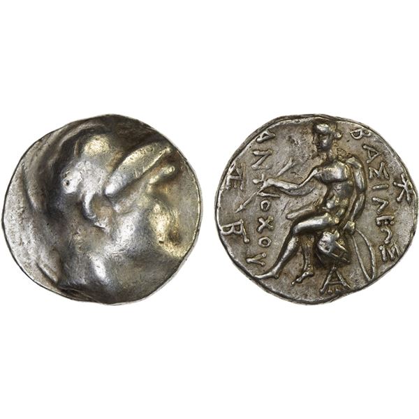 SELEUKID KINGDOM: Antiochos II Theos, 261-246 BC, AR tetradrachm (17.11g), Alexandria in Aria (Artac
