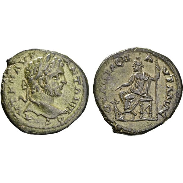 ROMAN PROVINCIAL, THRACE: Pautalia, Caracalla, 198-217, AE29 (16.95g), NGC XF