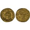 Image 1 : BYZANTINE EMPIRE: Justinian I, 527-565, AV solidus (3.18g), Constantinople, 542-565, Choice AU