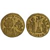 Image 1 : BYZANTINE EMPIRE: Constans II Pogonatus, 641-668, AV solidus (4.39g), Constantinople, 661-663, AU-UN