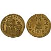 Image 1 : BYZANTINE EMPIRE: Constans II Pogonatus, with Constantine IV, 654-659, AV solidus (4.40g), Constanti