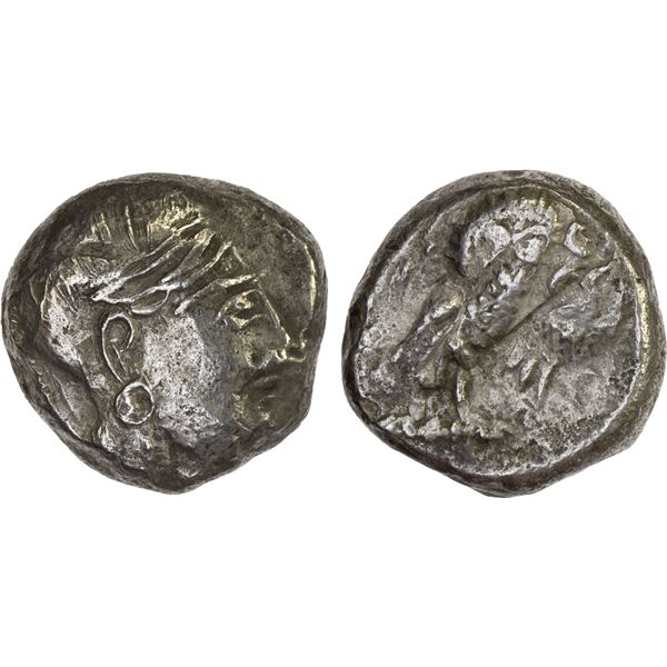 MESOPOTAMIA: Anonymous, AR tetradrachm (16.23g), ca. 4th-2nd century BC, VF