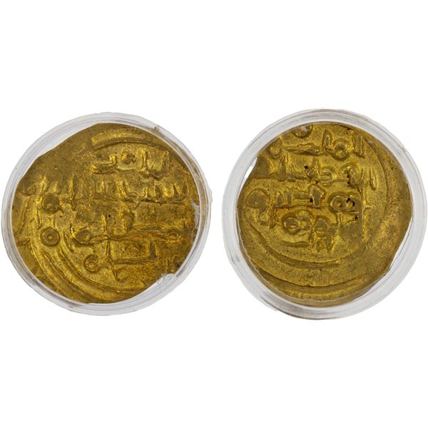 AMIRID OF ALMERÍA: 'Abd al-'Aziz al-Mansur, 1037-1044, AV fractional dinar, NM, ND, ANACS EF45