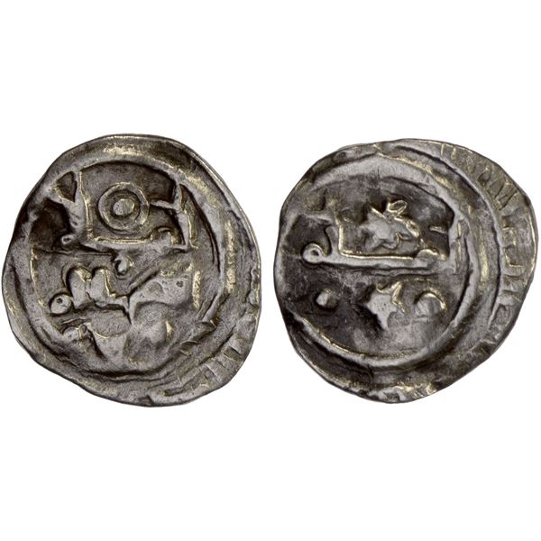 BANU IFRAN: Abu'l-Kamil Tamim, 1015-1054, AR fractional dirham (0.67g), NM, ND, F-VF