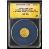 Image 2 : HAFSID: Abu Zakariya' Yahya I, 1230-1249, AV 1/4 dinar, NM, ND, ANACS VF30