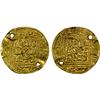Image 1 : MERINID: Abu Faris 'Abd al-'Aziz II, 1393-1396, AV 1/2 dinar (2.20g), Marrakesh, ND, F-VF