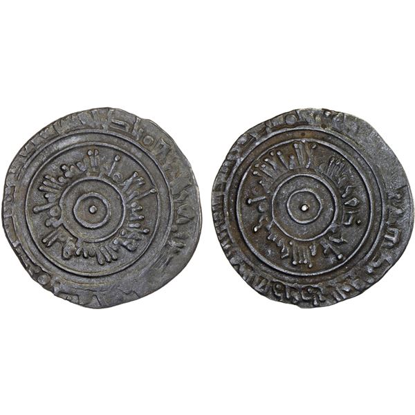 FATIMID: al-'Aziz, 975-996, AR 1/2 dirham (1.24g), Tarabulus (Tripoli), AH371, VF