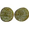 Image 1 : FATIMID: al-Hakim, 996-1021, glass weight (1.04g), AH(4)08, VF