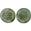 Image 1 : FATIMID: al-Zahir, 1021-1036, glass weight (2.93g), DM, choice VF