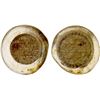 Image 1 : FATIMID: al-Zahir, 1021-1036, glass weight (4.80g), AH418, strong VF