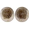 Image 1 : FATIMID: al-Mustansir, 1036-1094, glass weight (0.49g), VF