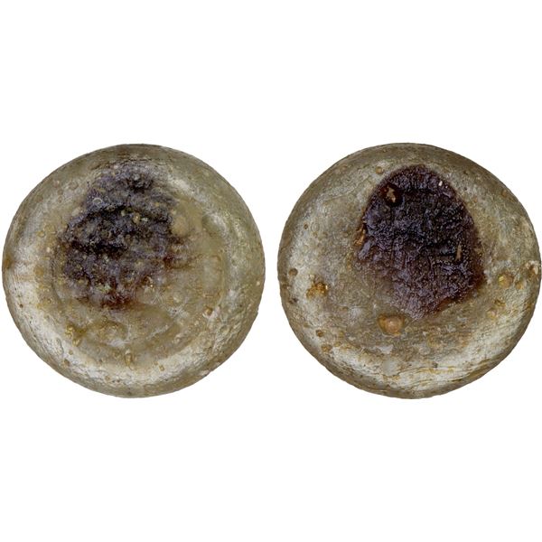 FATIMID: Uncertain Imam, glass weight (1.20g), VF